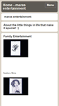 Mobile Screenshot of marasentertainment.com
